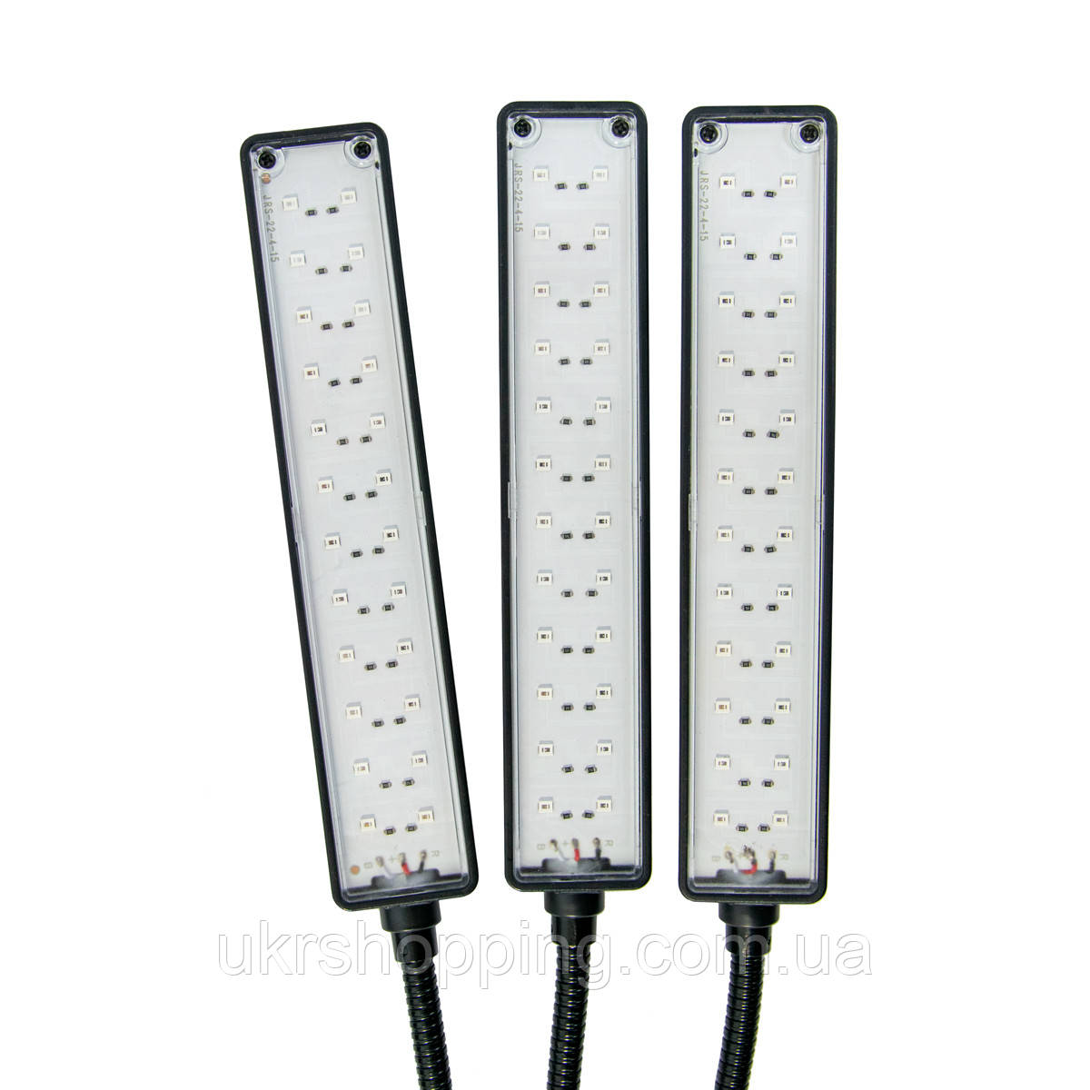 Лампа для комнатных растений - тройная 66LED Grow Light фитолампа полного спектра, освещение для рассады (SH) - фото 7 - id-p2063319494