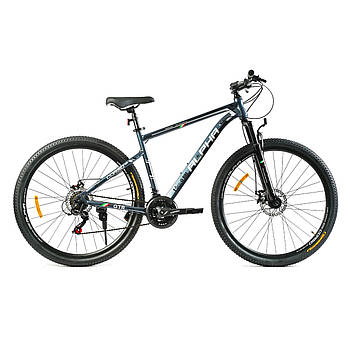 Спортивний велосипед 29" дюймів (рама 19", Shimano 21, збірка 75%) CORSO Alpha LF-29360 Сірий