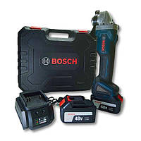 Аккумуляторная болгарка Bosch 48V 10C PRO Безщеточная ( 48V, Ø125 мм). УШМ Бош угловая шлифмашина турбинка