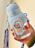 Детская бутылка-поильник с трубочкой на 500 мл воды напитков