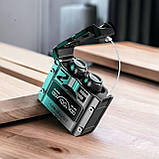 Бездротові компактні ігрові блютуз навушники для андроїд телефону з дисплеєм та яскравим підсвічуванням | сірі, фото 3