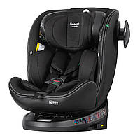 Автокрісло CARRELLO Genesis CRL-12810 Absolute Black i-Size 40-150см ISOFIX з поворотом