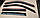 Дефлектори вікон Хік на авто Ауді А4 B6/8E седан Вітровики Hic для Audi A4 Sd 8E/B6 2000-2004, фото 2