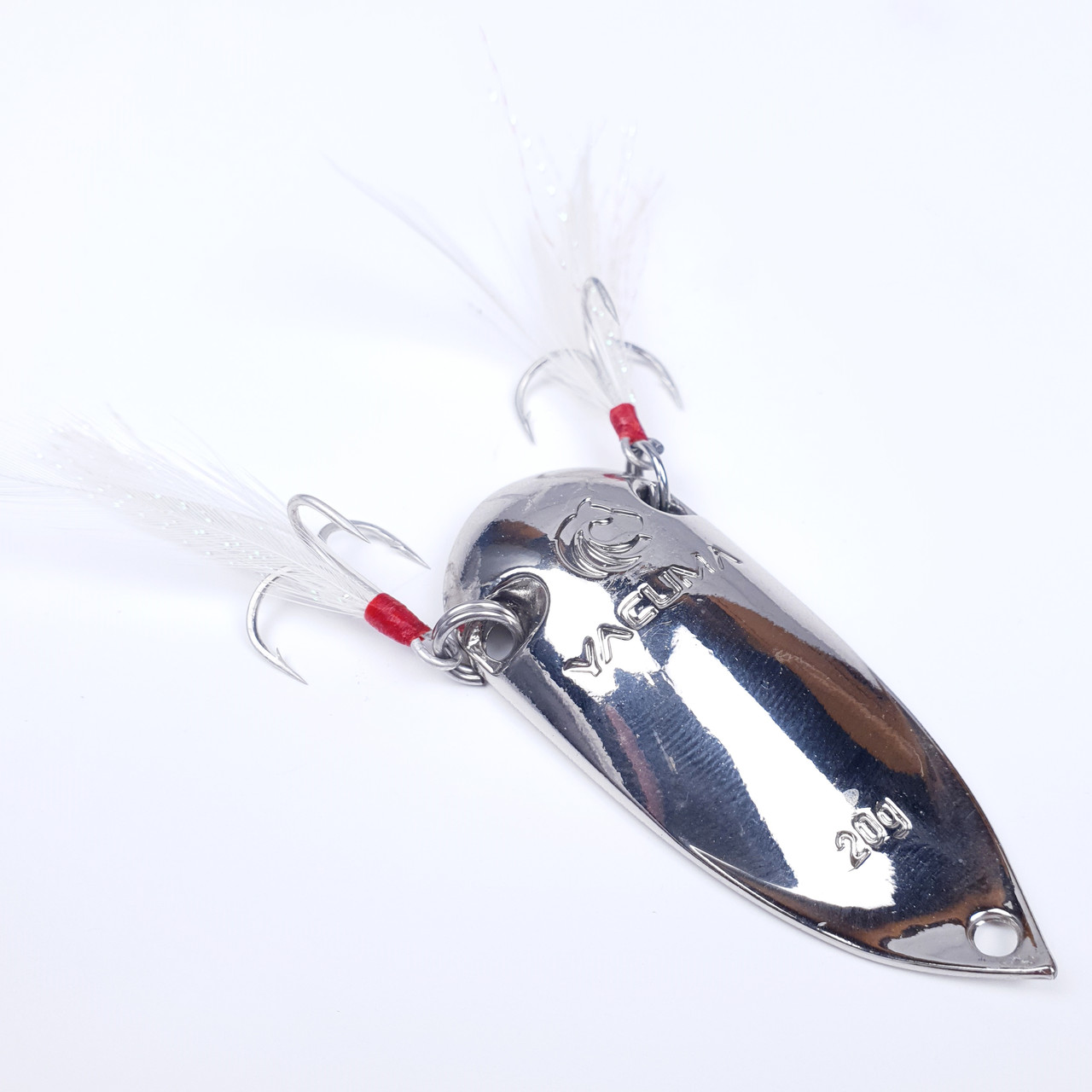 Блешня на щуку Vacuuma Metal Bait GT-31TRF срібло 20г блешня коливалка, фото 1