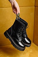 Женские Ботинки Dr.Martens Jadon Black (Мех)36