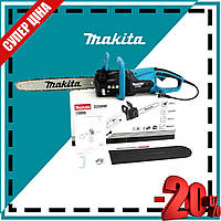 Электрическая цепная пила Makita UC4540A (2.2 кВт, шина 40 см) с бесключевой натяжкой цепи. Электропила макита