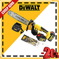 Пила аккумуляторная цепная DeWalt DCM566P1N (36V 6.0Ah) АКБ С автоматической смазкой цепи