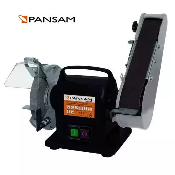 Точильний верстат дисково - стрічковий PANSAM A067140 250 Вт 150 мм