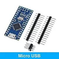 Arduino NANO V3.0, ATmega328P, CH340, 5В, 16МГц, MicroUSB