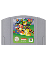 Игра Nintendo N64 Super Mario 64 Europe Английская Версия Только Картридж Б/У