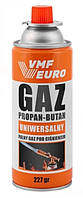Баллон VMF Euro Gaz газовый всесезонный (400 мл, 227 г, CRV)