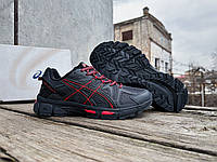 Мужские кроссовки Asics Gel-Kahana 8 Grey Red серые с красным