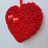 Червоне серце з троянд, фото 6