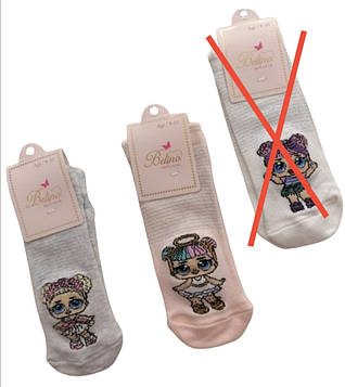 Шкарпетки бавовна 9-10 років для дівчинки