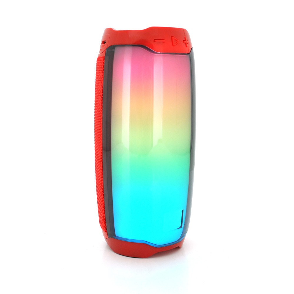 Бездротовий Bluetooth динамік PULSE 4 LED, 10W, 4000mAh, дистанція-10m, Red, Corton BOX