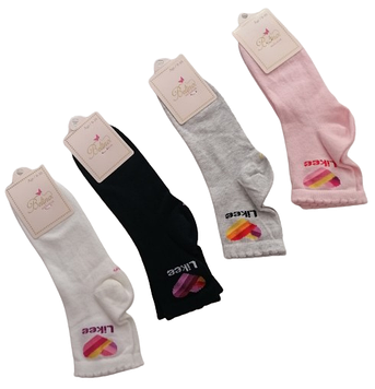 Дитячі шкарпетки бавовна 3-4, 7-8, 9-10 років для дівчинки