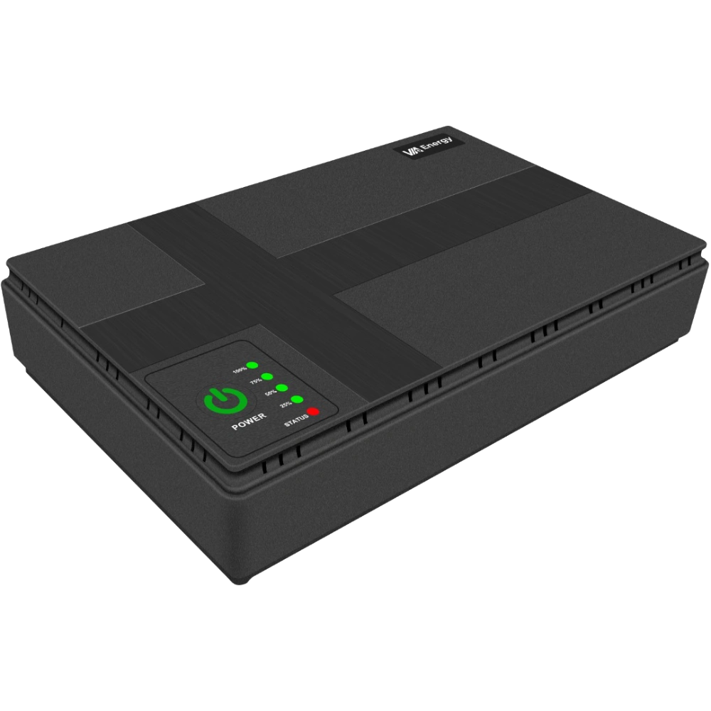 Портативне джерело живлення Mini UPS VIA Energy, ємність (8800мА • год), потужність 18Вт * год, 0,55 кг, 160 x