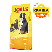 Сухой корм для взрослых собак с умеренной активностью JosiDog Economy 15 кг. Собачий корм