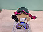 Гірськолижна маска Smith I/O MAG S Fuschia 2 Линзы ChromaPop Sun Platinum/ChromaPop Storm Blue Sensor (Уцінка), фото 8
