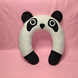 М'яка іграшка-подушка ручної роботи Панда, фото 2