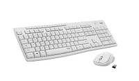 Комплект (клавиатура, мышь) Wireless Logitech MK295 Combo White USB (920-009824)