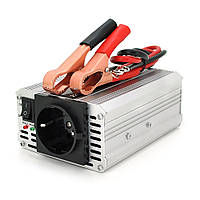 Інвертор напруги POWERMASTER, 24V/220V, 350W з модифікованою синусоїдою, 1 Shuko, клеми