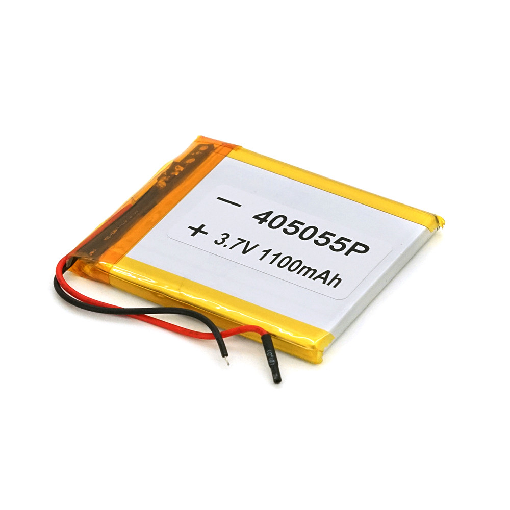 Літій-полімерний акумулятор 4 * 50 * 55mm (Li-ion 3.7В 1100мА·ч)