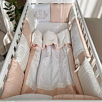 Комплект постельного белья для новорожденного Royal крем