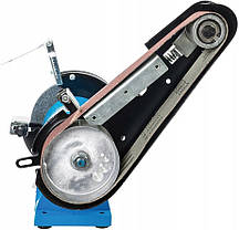 Точильний верстат Silverline 240 Вт, 150 мм, стрічка 50 x 686 мм, фото 2