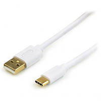 USB ATCom Cable (17425) 0,8 м Micro USB 2,0 AM/Type-C White