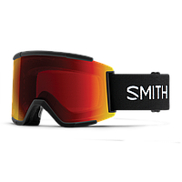 Горнолыжная маска Smith Squad XL Black 2 линзы ChromaPop Everyday Red / ChromaPop Storm Yellow Flash Уценка