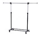 Стійка для одягу одинарна з полицею, фото 2