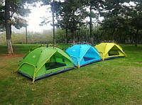 Непромокаемая палатка туристическая для двоих Rip Stop тент палатка для отдыха 2-х местный VIP