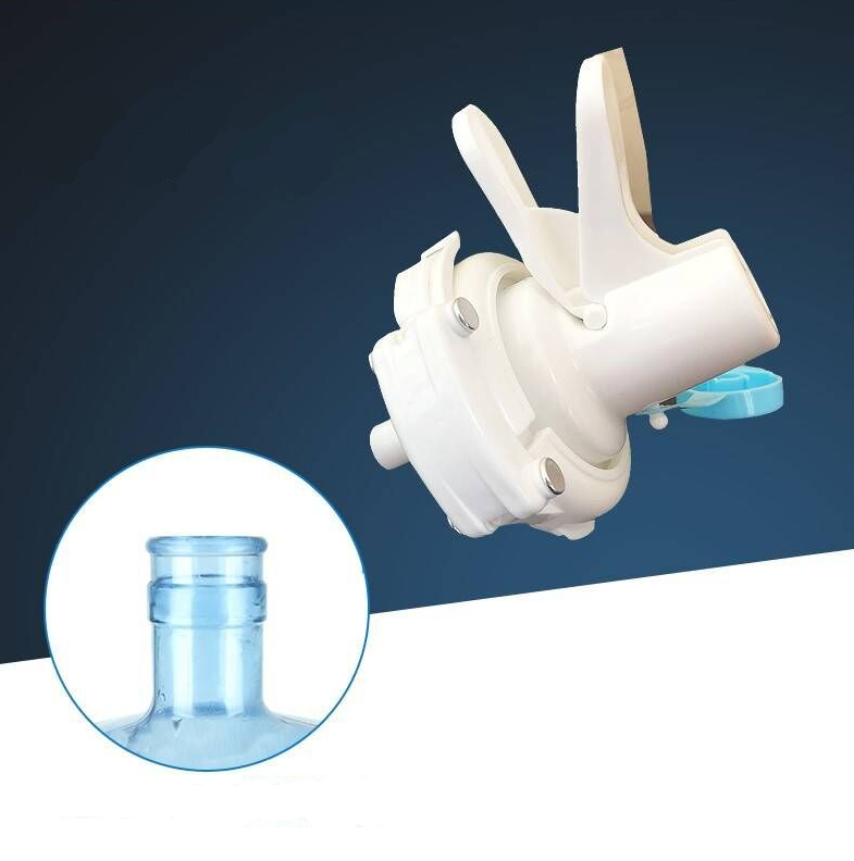 Кран-клапан для бутильованої води кришка на бутиль 19 л на зажимі