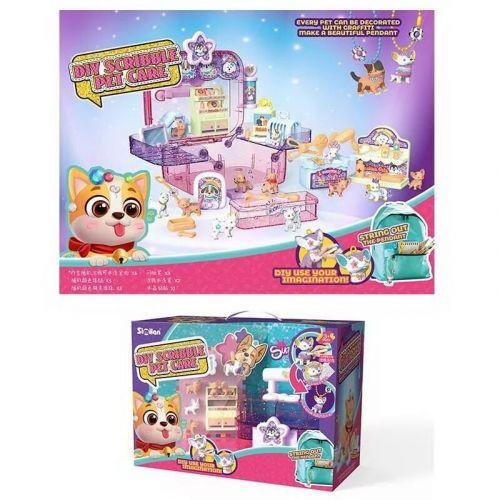 Набір 2 в 1 "Песики DIY Scribble Pet Care", фото 1