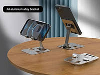 Алюмінієва підставка тримач на стіл для мобільного телефона, смартфона, планшета HQ-Tech Stabletron S1 з регу