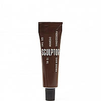 Гель-фарба для брів dark brown 15 ml, SCULPTOR