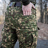 Штани тактичні на флісі Grifon (Apex) хижак 13 кишень (rip-stop), фото 7