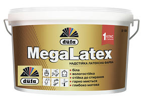 Латексна зносостійка фарба Dufa MegaLatex D120 7 кг