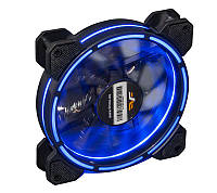 Фимит-светодиодный вентилятор Iris Think Ring Blue (FLF-HB120TRB16), 120x120x25 мм, 3-контактный молекс