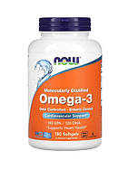 Рыбий жир Now Foods Омега 3 2000 мг Omega 3 180 капсул