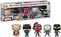 Пять фигурок Funko Pop Marvel Spider-Man Beyond Amazing Набор фигурок Фанко Поп «Marvel: Год Паука»