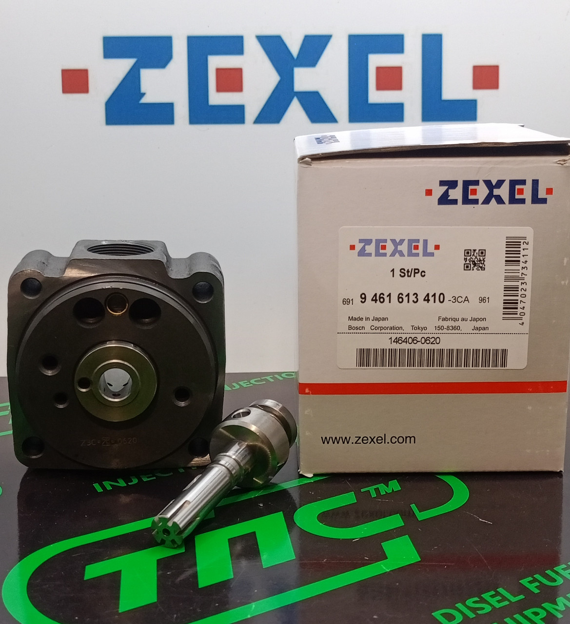 Плунжерна пара (корпус розподільника) VE 6/11R 146406-0620 / 9 461 613 410 ZEXEL KOMATSU  S6D95L, фото 1