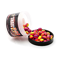 Бойлы плавающие Поп-ап Trinity Baits SNAIL Tutti-Frutti 10*6 мм 25г (тутти фрути),01090