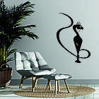 Декоративне настінне 3D Панно «Кіт» Декор на стіну з об'ємом, фото 3