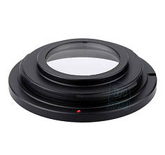 Перехідне кільце M42 - Nikon AI з лінзою, black