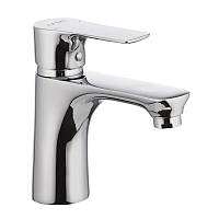 Змішувач силумін для умивальника Cron Smart, одноважільний хромований Змішувач / Кран для раковини