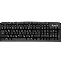Клавіатура USB Defender Focus HB-470 UKR Black (45471) UA