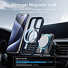 Чохол ESR Classic Kickstand With HaloLock Clear Dark Blue для iPhone 15 Pro Max, фото 5