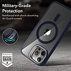 Чохол ESR Classic Kickstand With HaloLock Clear Dark Blue для iPhone 15 Pro Max, фото 11